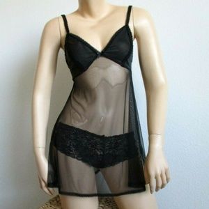 Victoria's Secret Women's Babydoll Sleepwear Lingenie‎ NWT